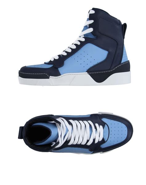 givenchy low top sneakers blue|Givenchy high top sneakers men's.